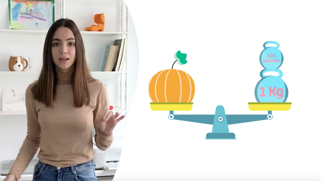 3ºPrim. Mates. Gramo y Kilogramo. Vídeo