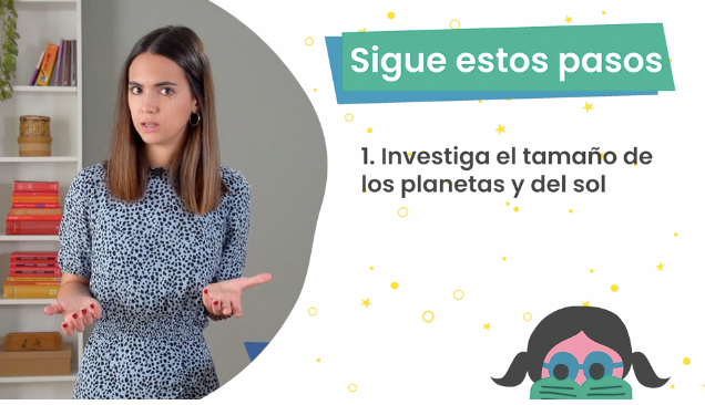 1ºy 2ºPrim. CCSS. Crear un planetario. Vídeo Reto