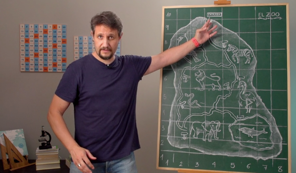 1º y 2ºPrim. Mates. Crea un mapa. Vídeo Reto