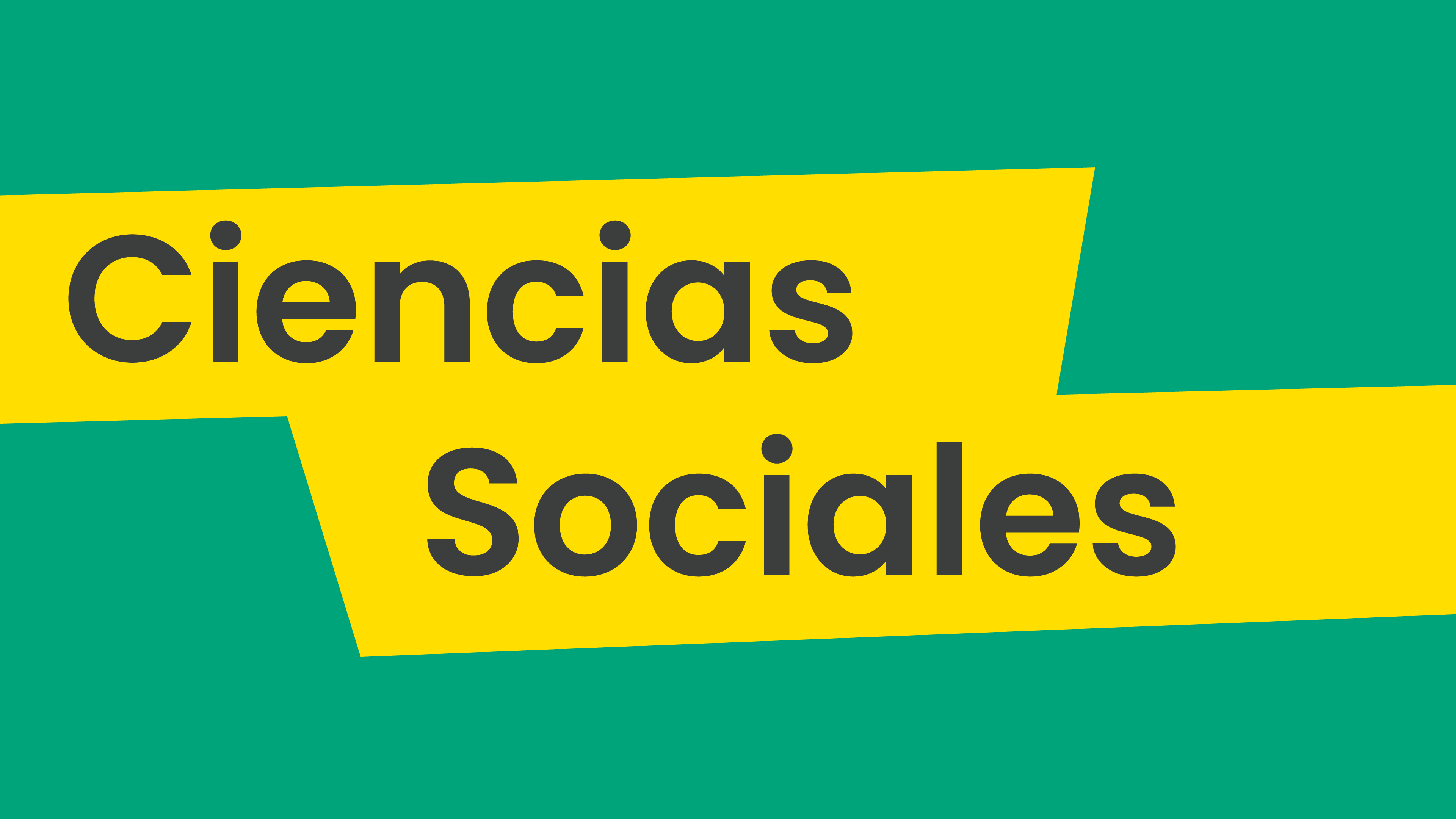 Ciencias Sociales