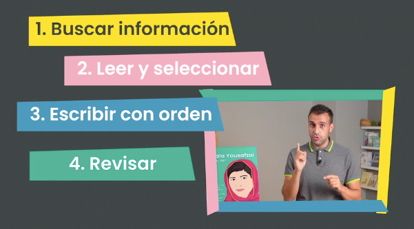 6ºPrim. Lengua. Redacta biografías. Vídeo