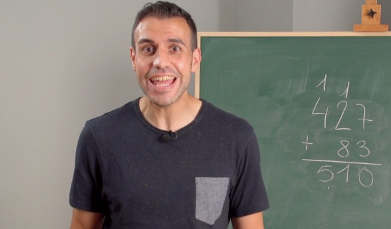 2ºPrim. Mates. Suma números de dos y tres cifras. Vídeo