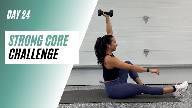 Day 24 of STRONG CORE