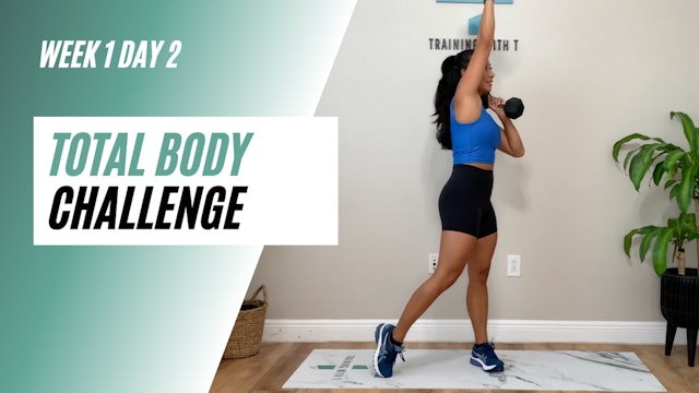 Week 1 Day 2 of the Total Body challenge