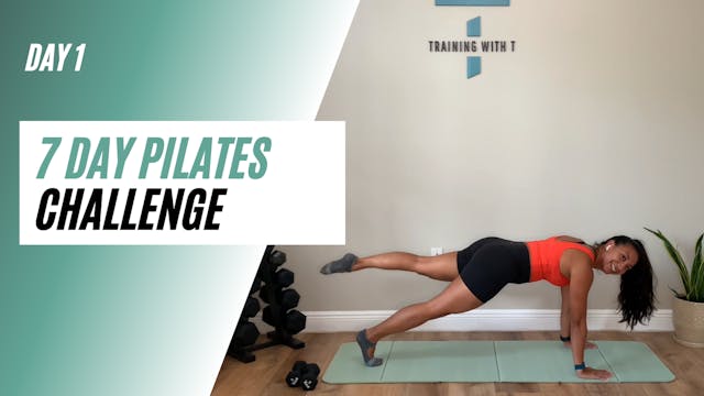 Day 1 pilates challenge