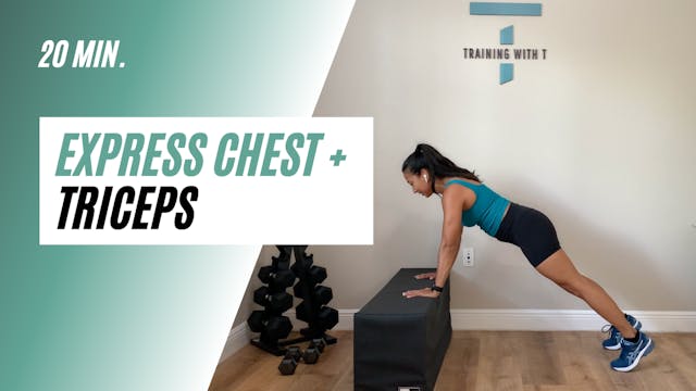 20 min. express chest + triceps