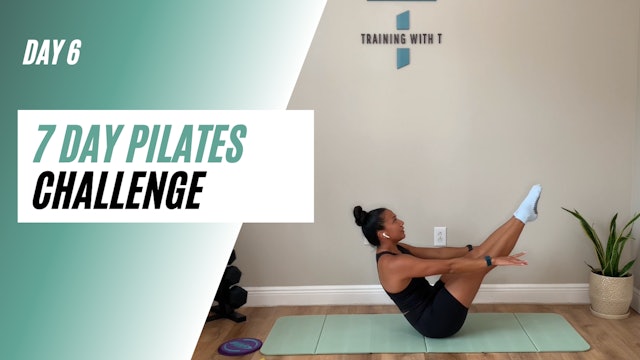 Day 6 of the pilates challenge