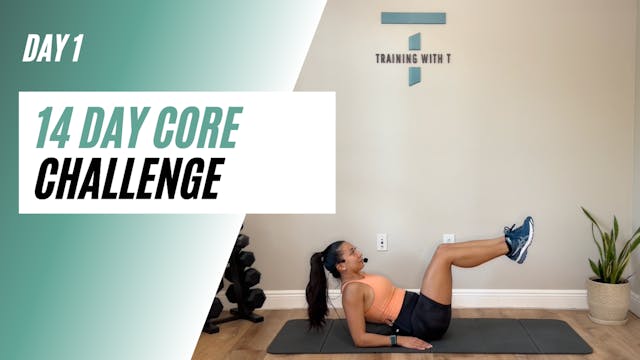 Day 1 of 14 day CORE challenge