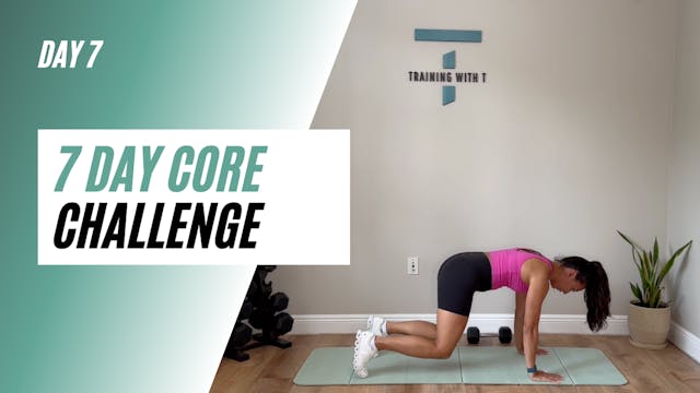 Day 7 of the 7 day CORE challenge