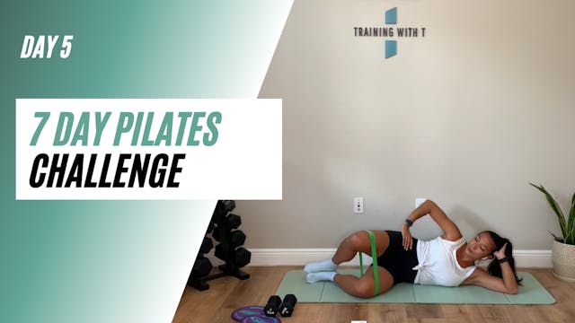 Day 5 of the pilates challenge