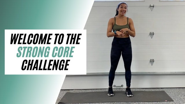 30 day STRONG CORE Challenge