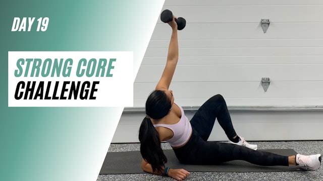 Day 19 of STRONG CORE