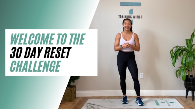 Welcome to the 30 day RESET