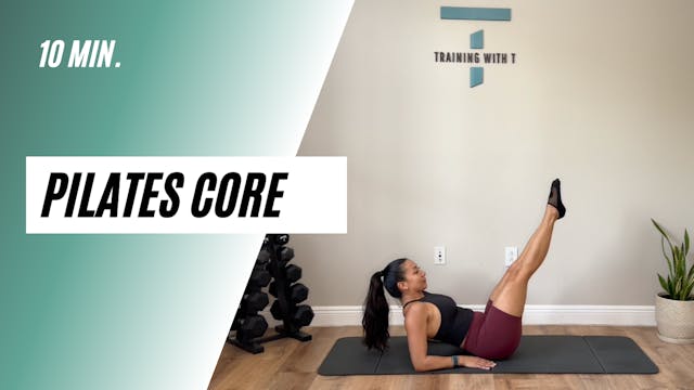 10 min. pilates core
