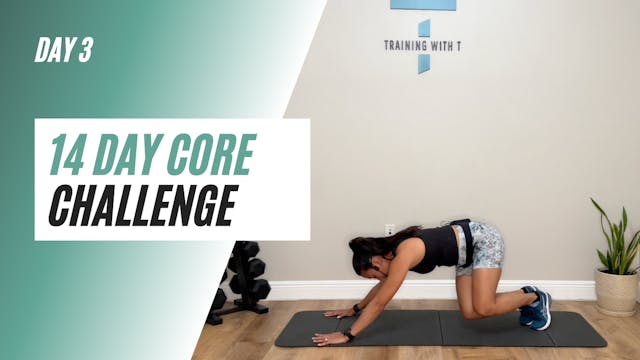 Day 3 of the 14 day CORE challenge