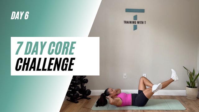 Day 6 of the 7 day CORE challenge