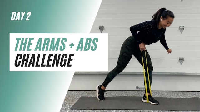 DAY 2 of the ARMS+ABS CHALLENGE