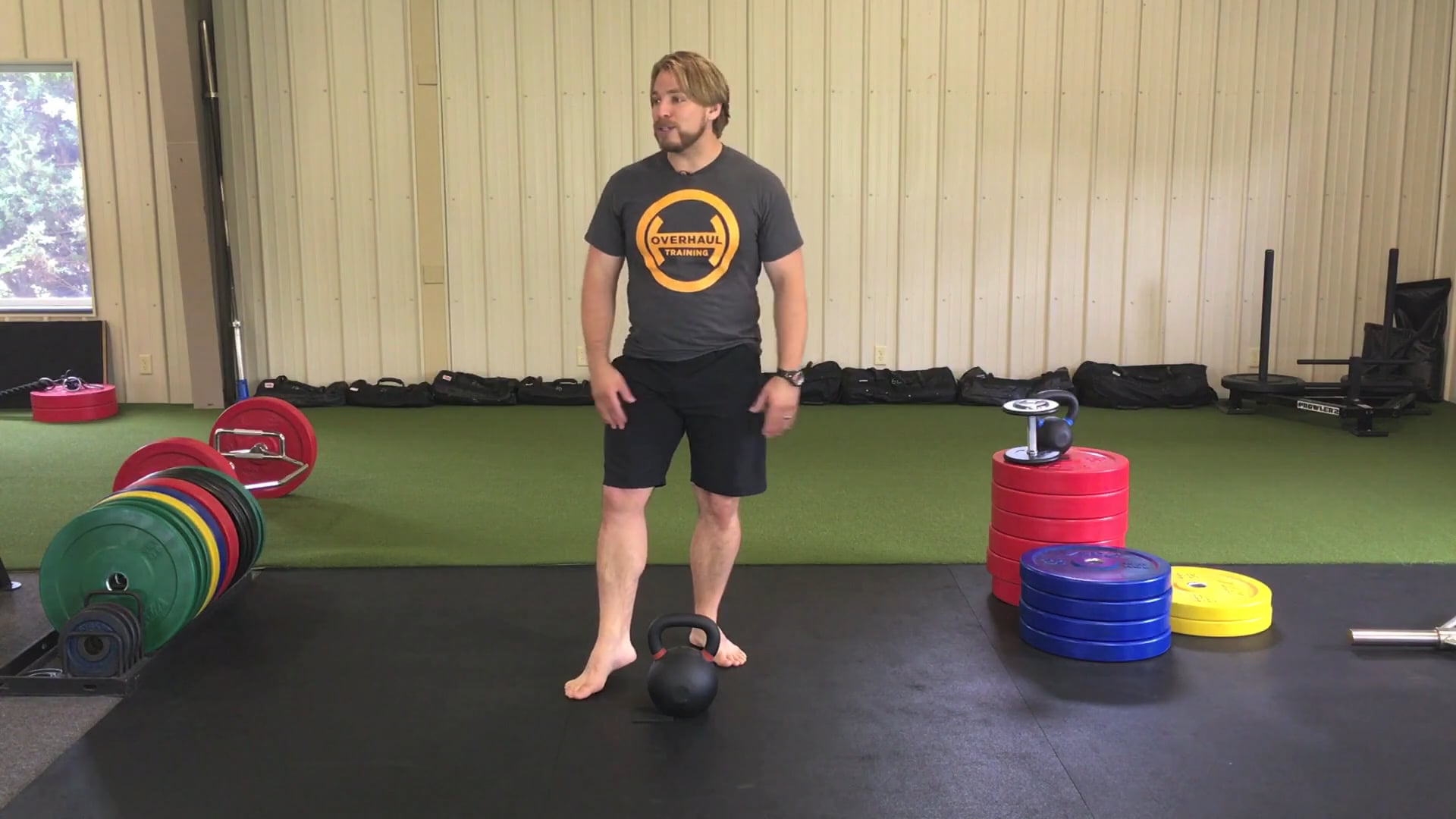 Sumo Stance Deadlift with Dumbbell or Kettlebell