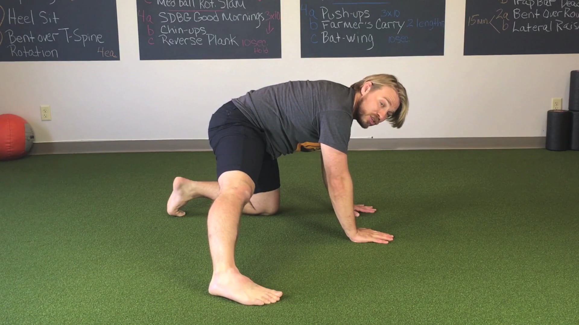 Dynamic Adductor Stretch