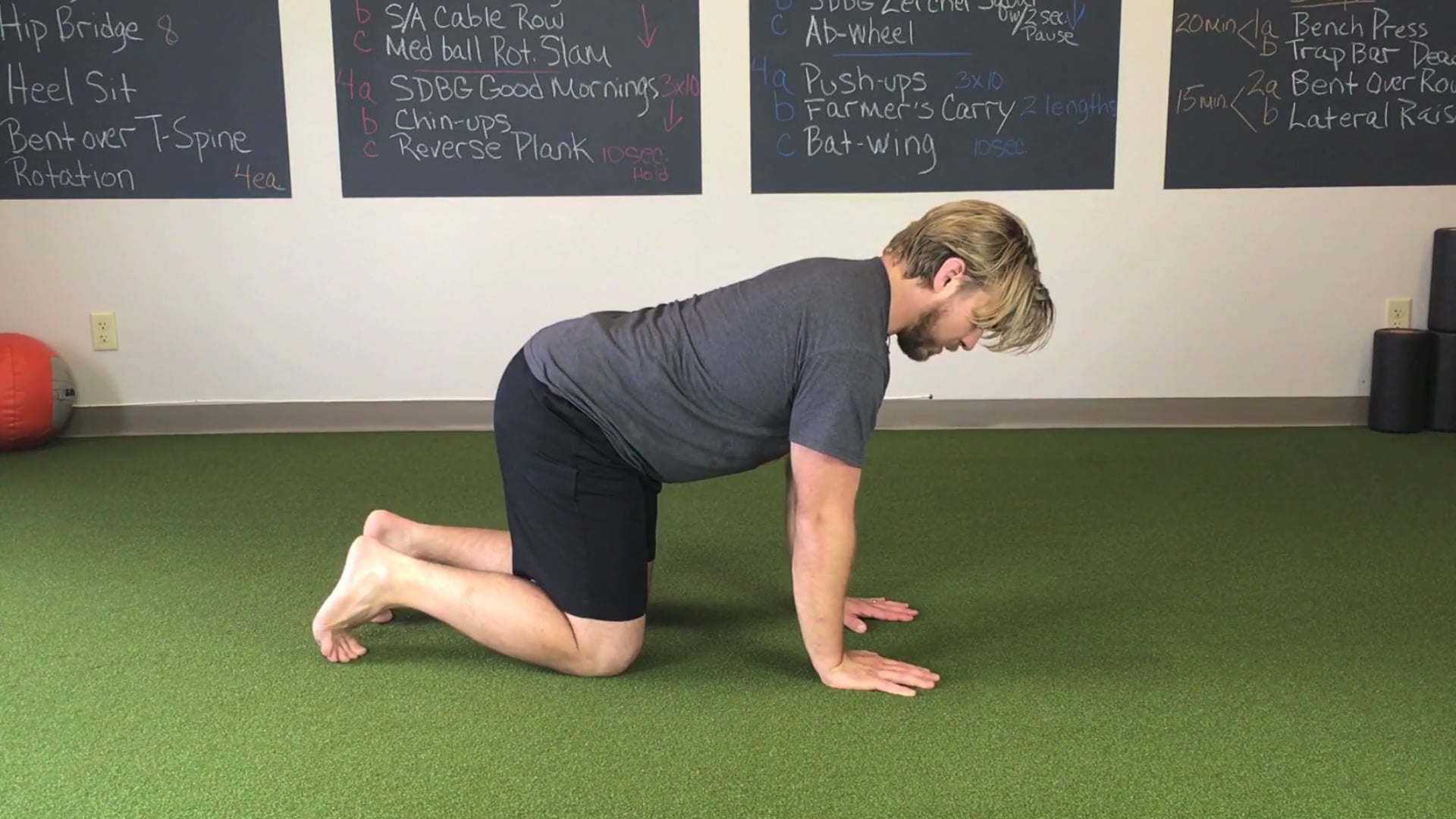 3 Point Thoracic Spine Mobilization