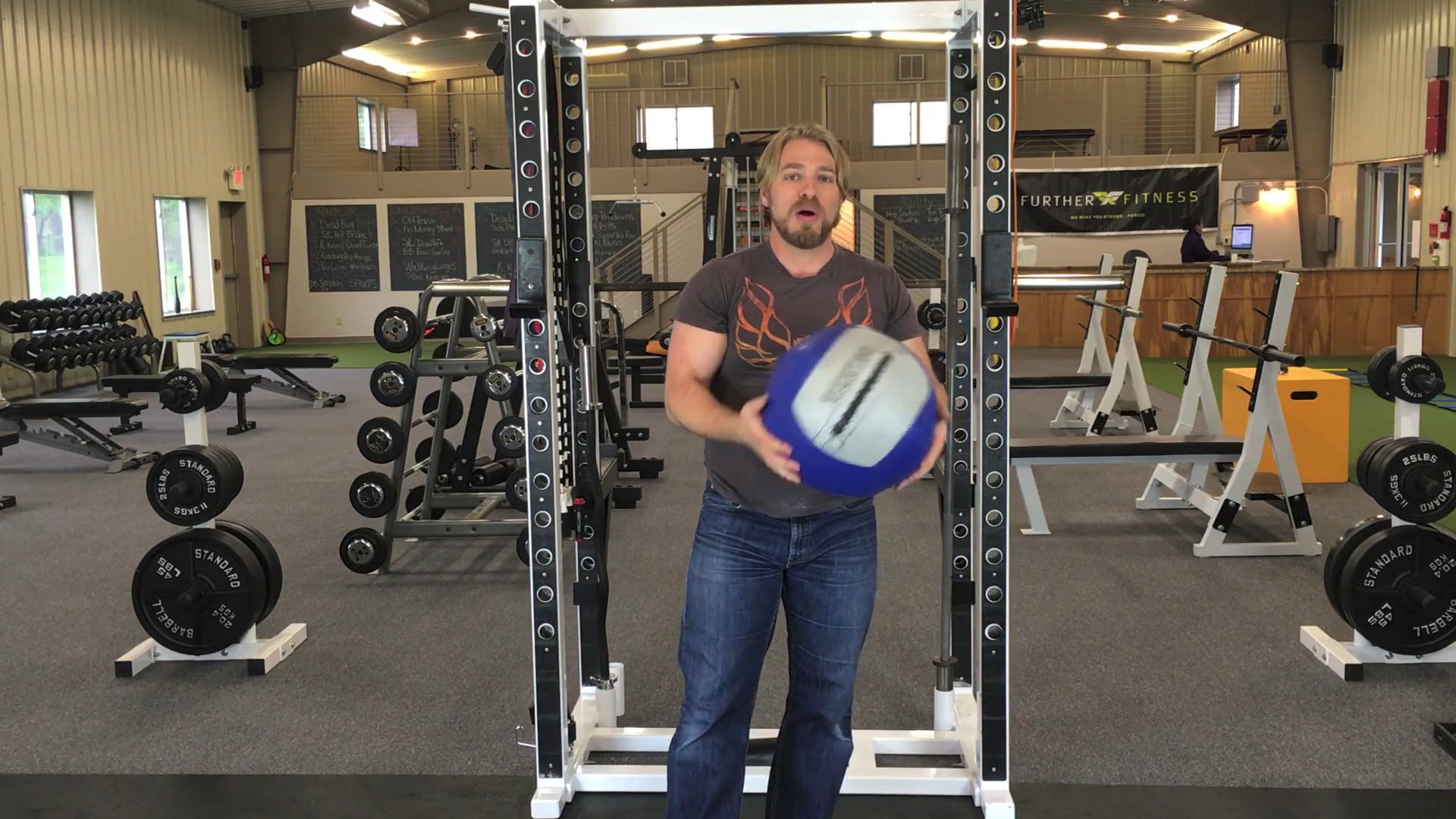 Medicine Ball Floor Slams