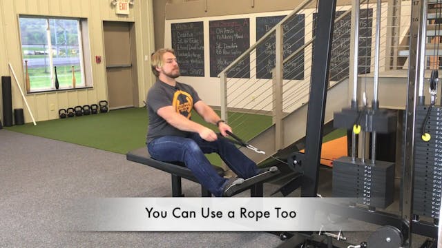 Seated Cable Row