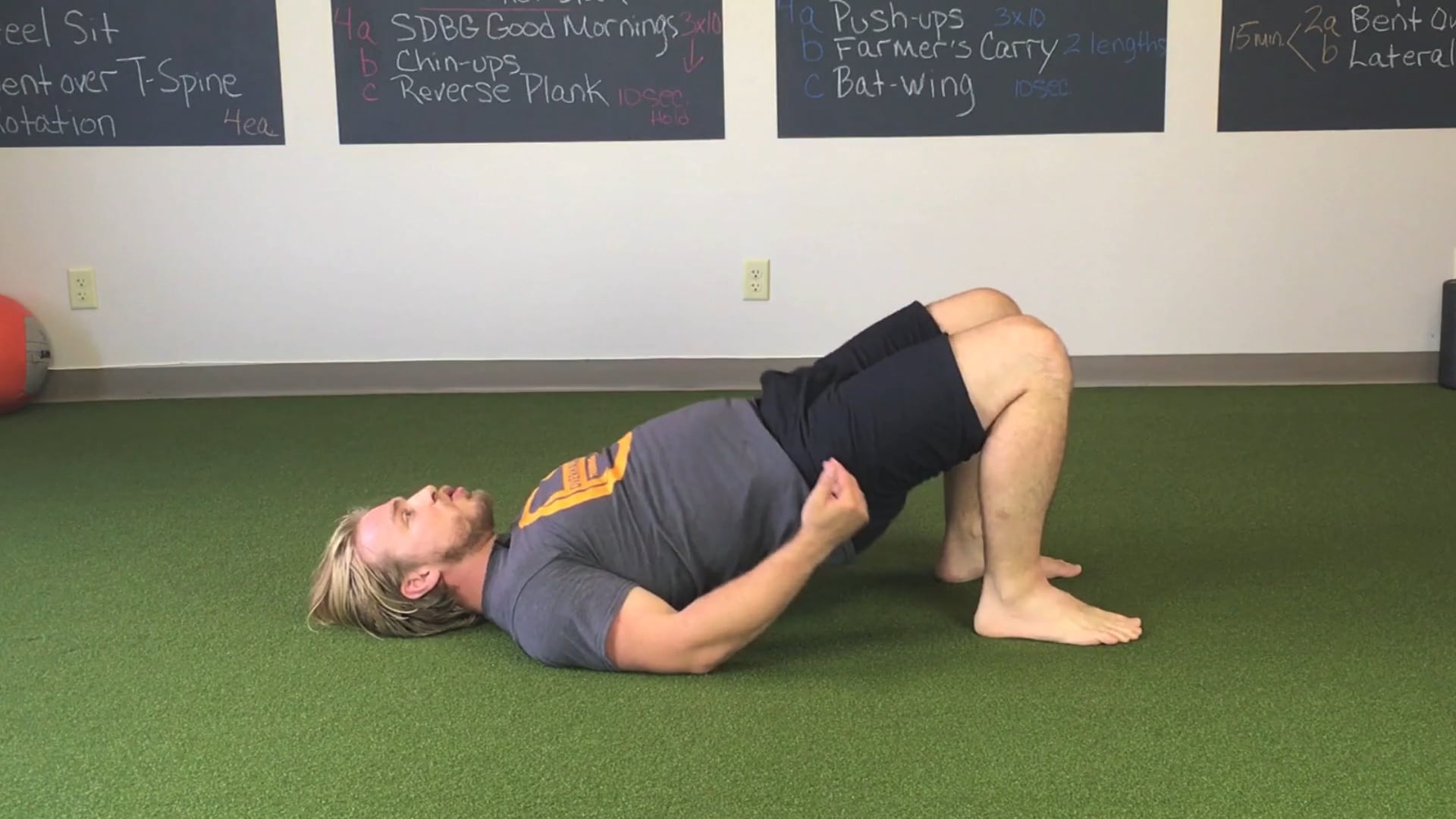 Glute Hip Bridge