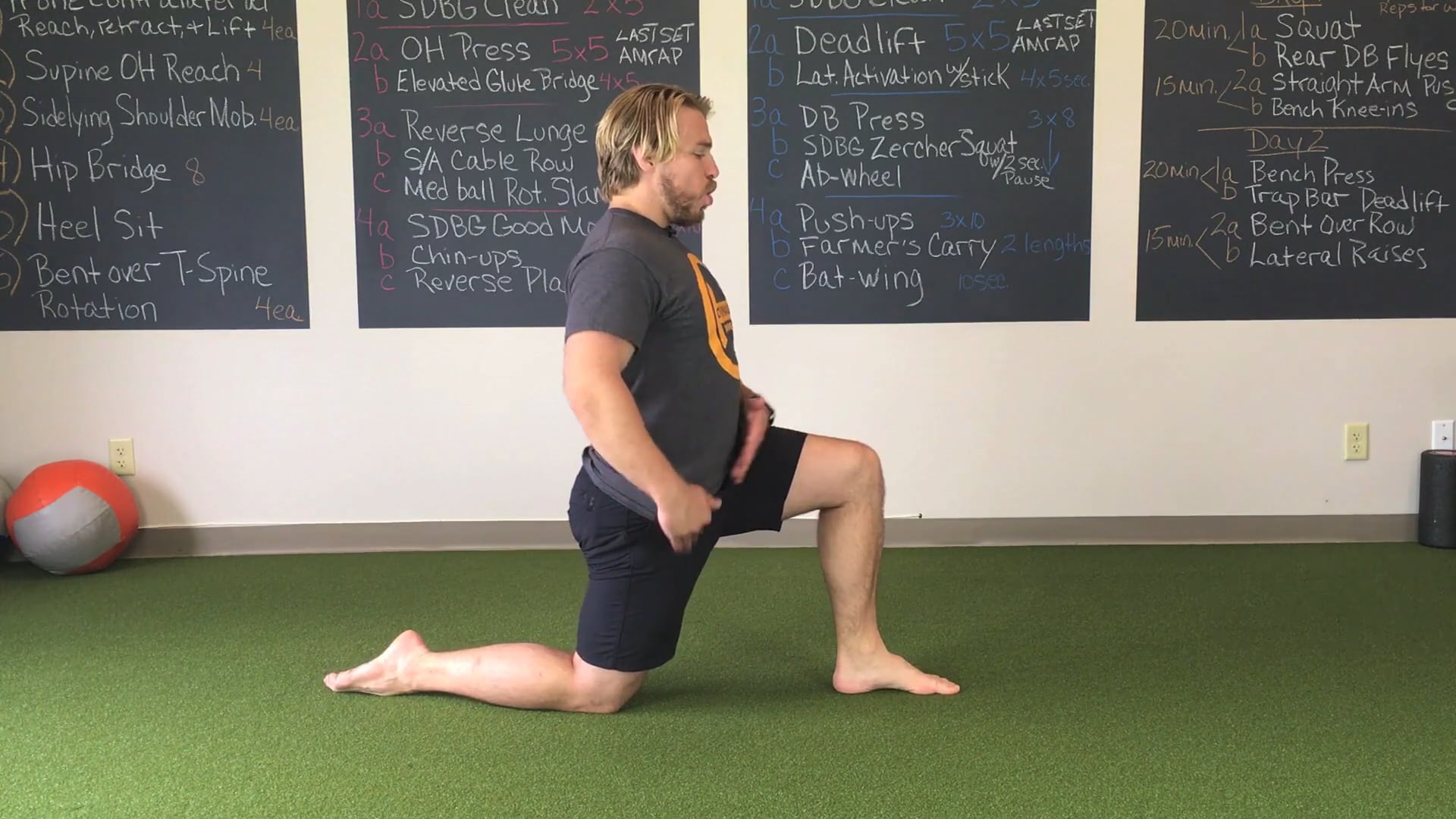PNF Psoas Stretch