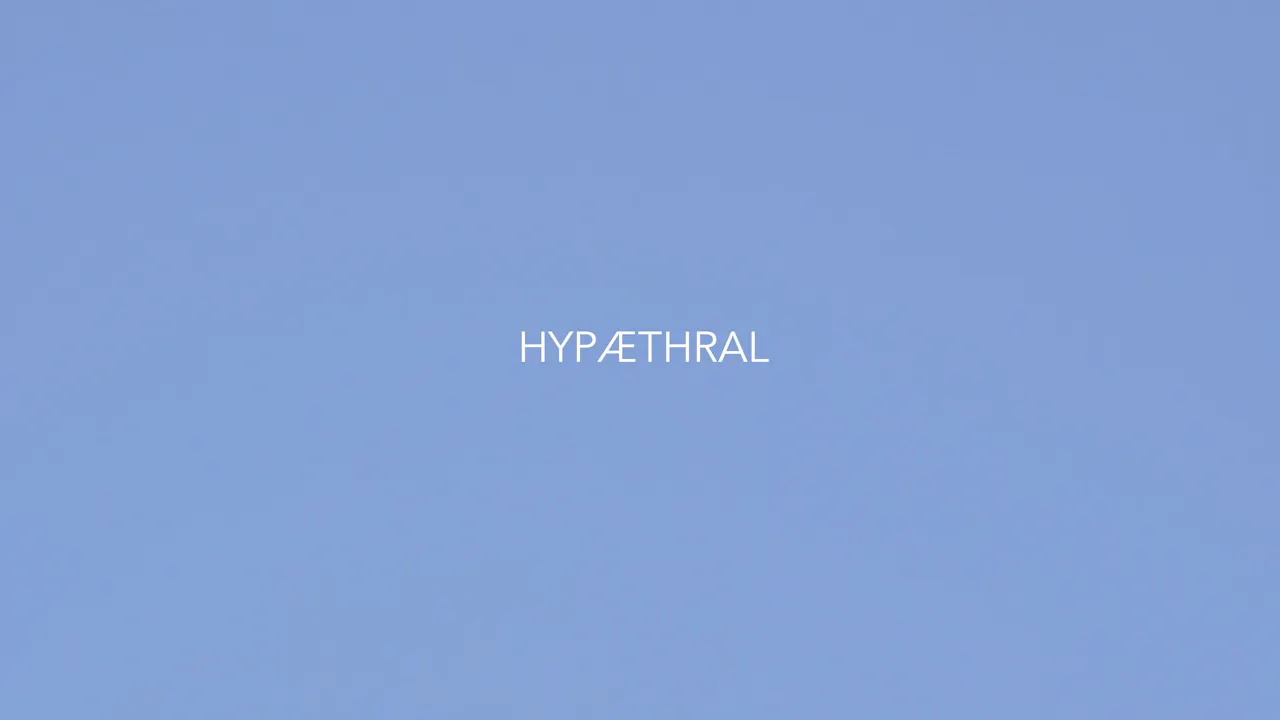 Hypaethral