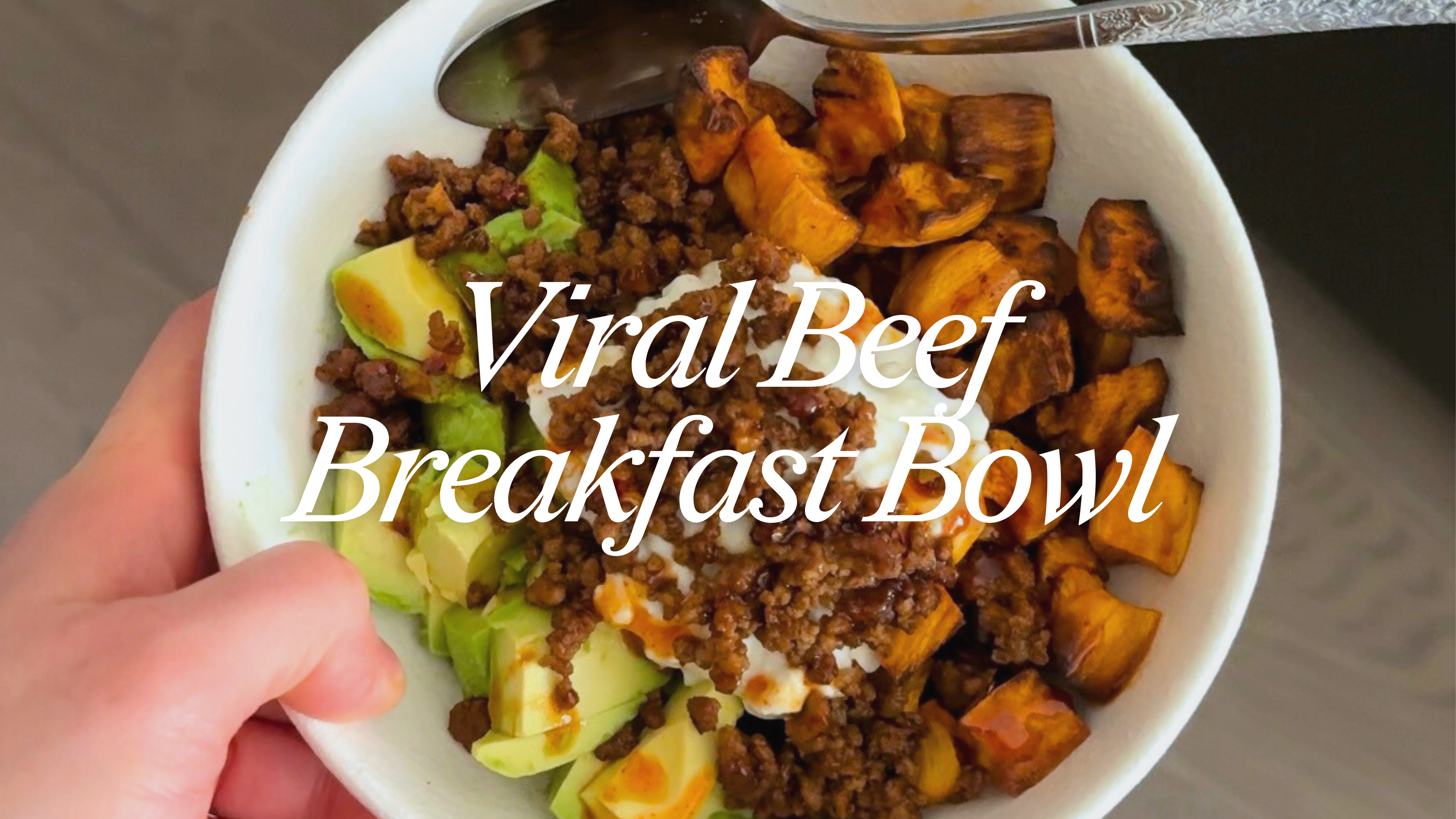 Viral Beef Breakfast Bowl