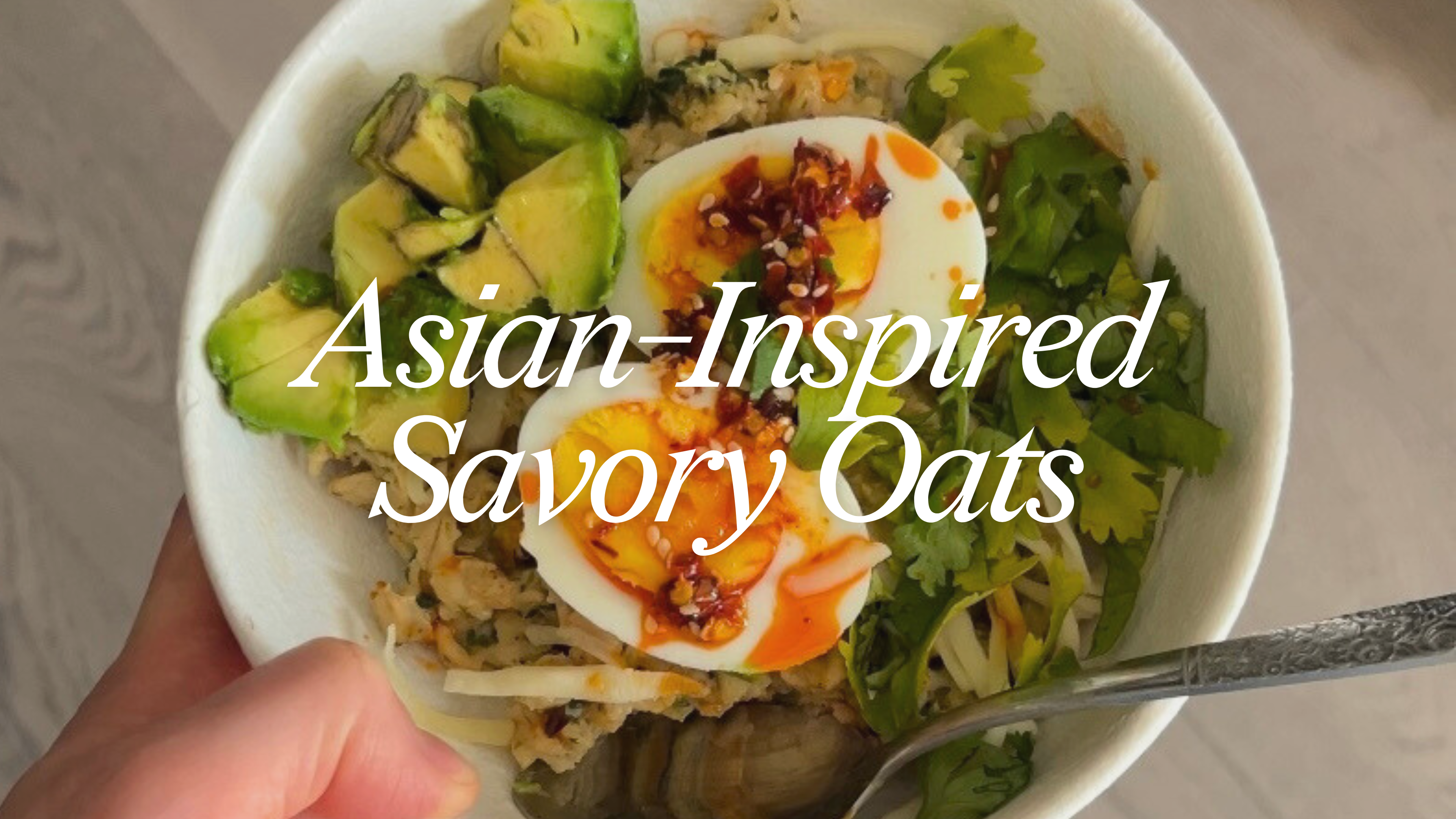 Asian-Inspired Savory Oats