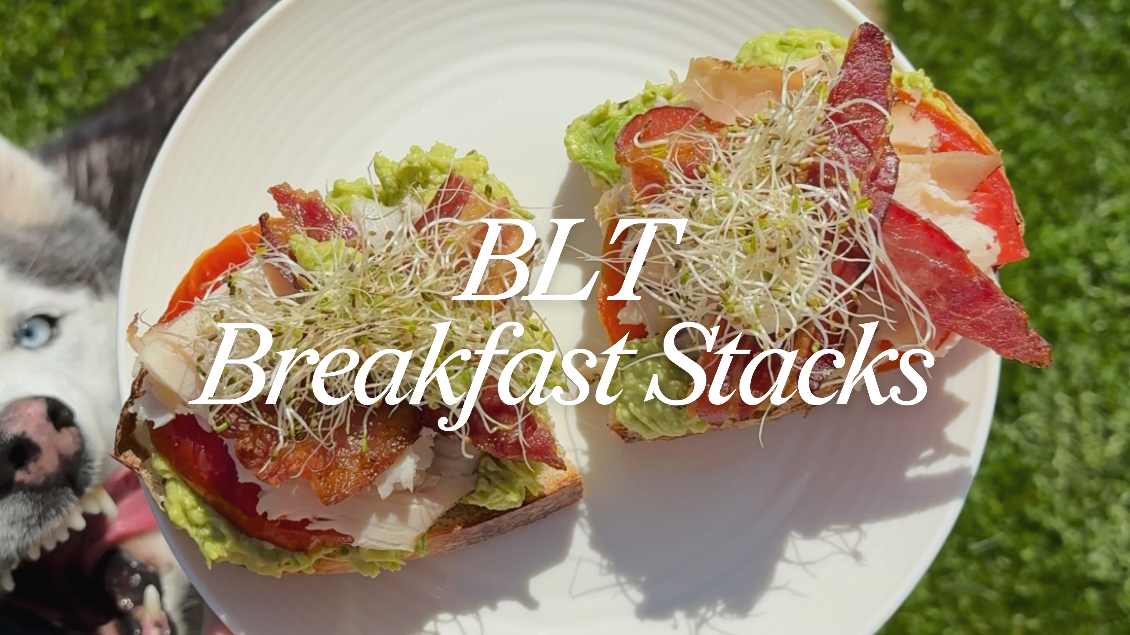BLT Breakfast Stacks