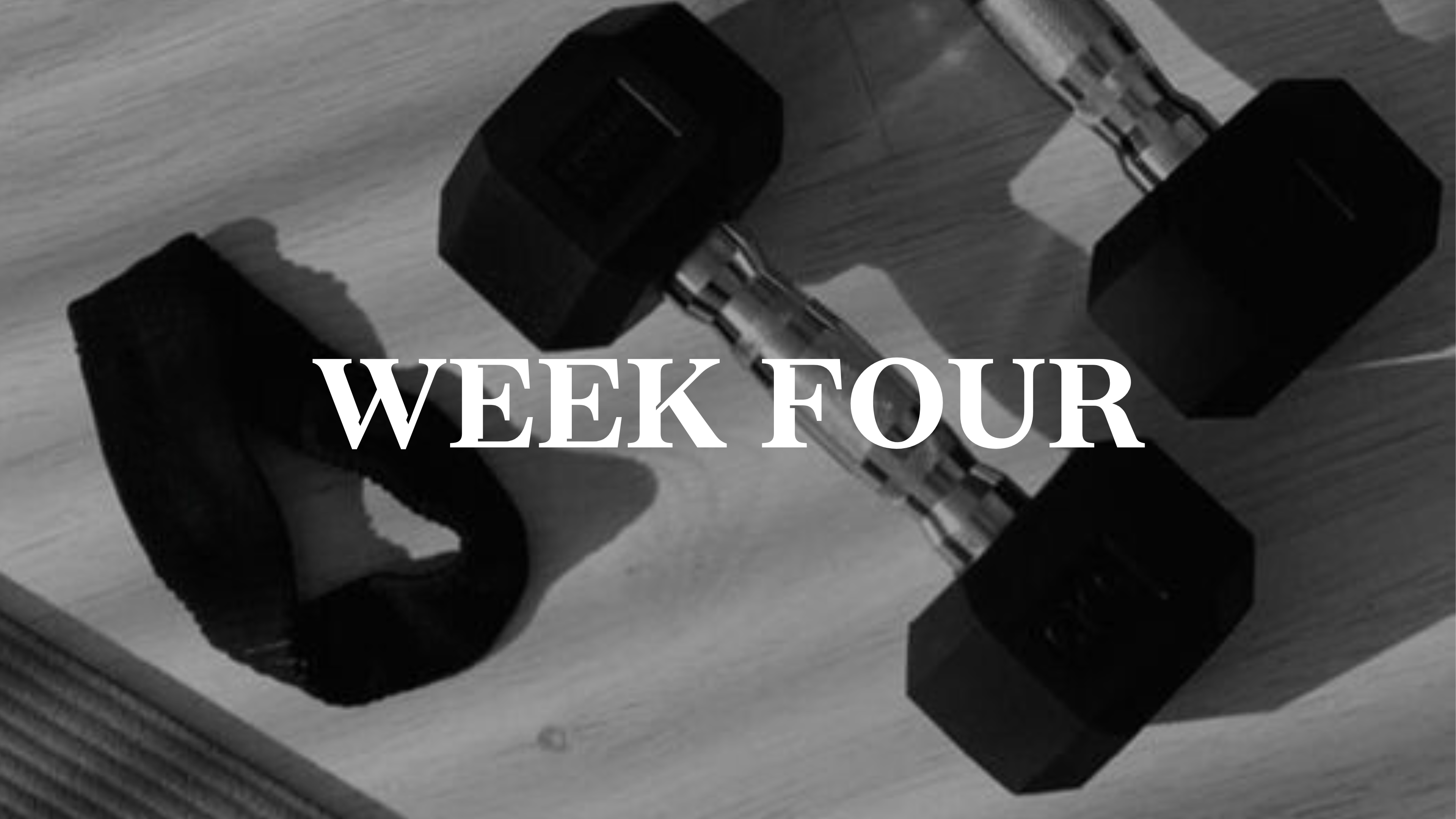 WEEK 4 - Sculpt More Challenge