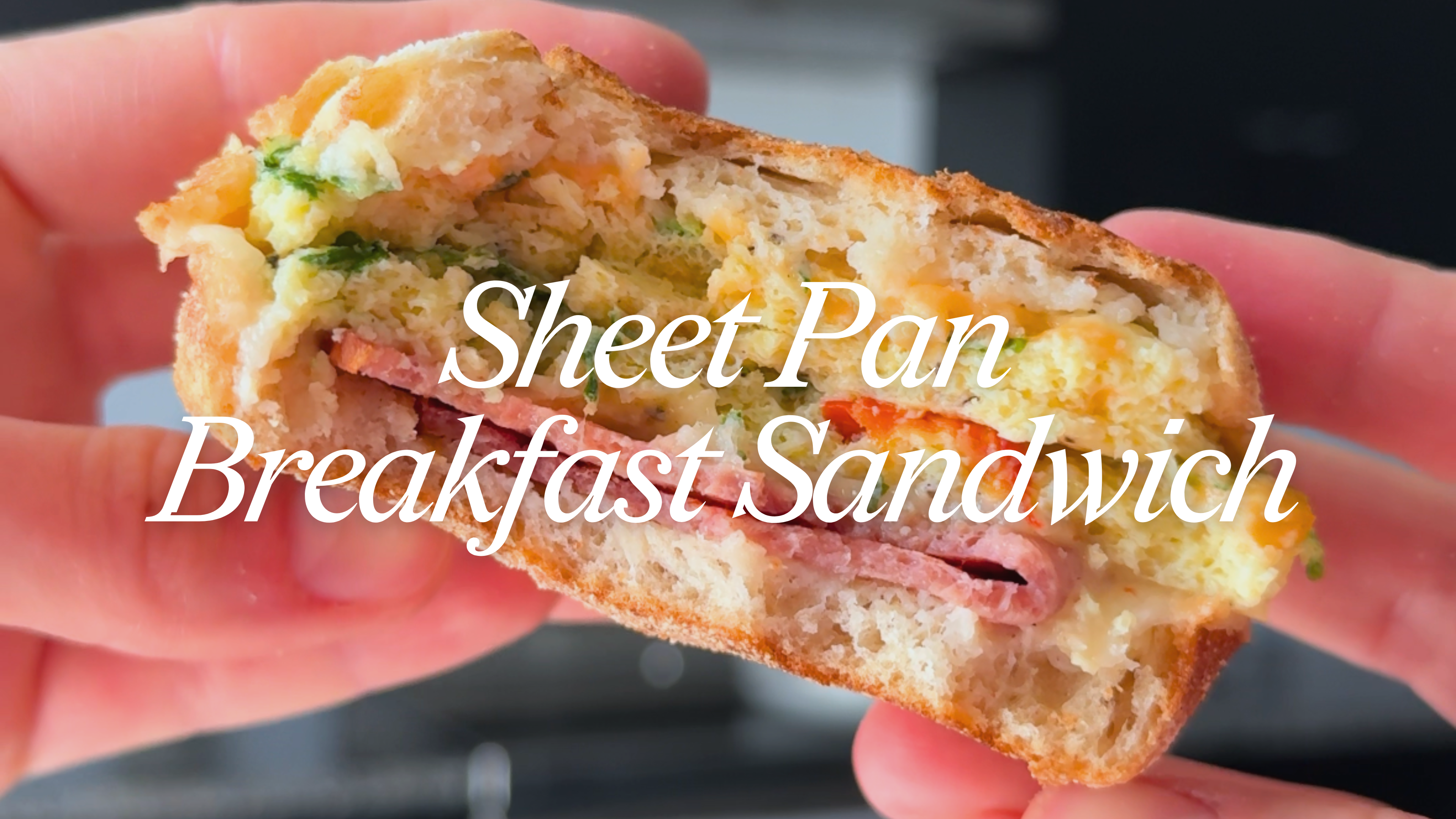 Sheet Pan Breakfast Sandwich