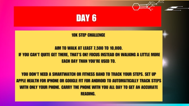 Day 6- 10k STEP CHALLENGE 