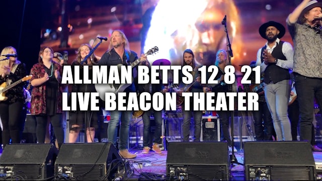Allman Betts Band Dec 2021 Greg Allman Birthday Celebration Beacon Theater NYC