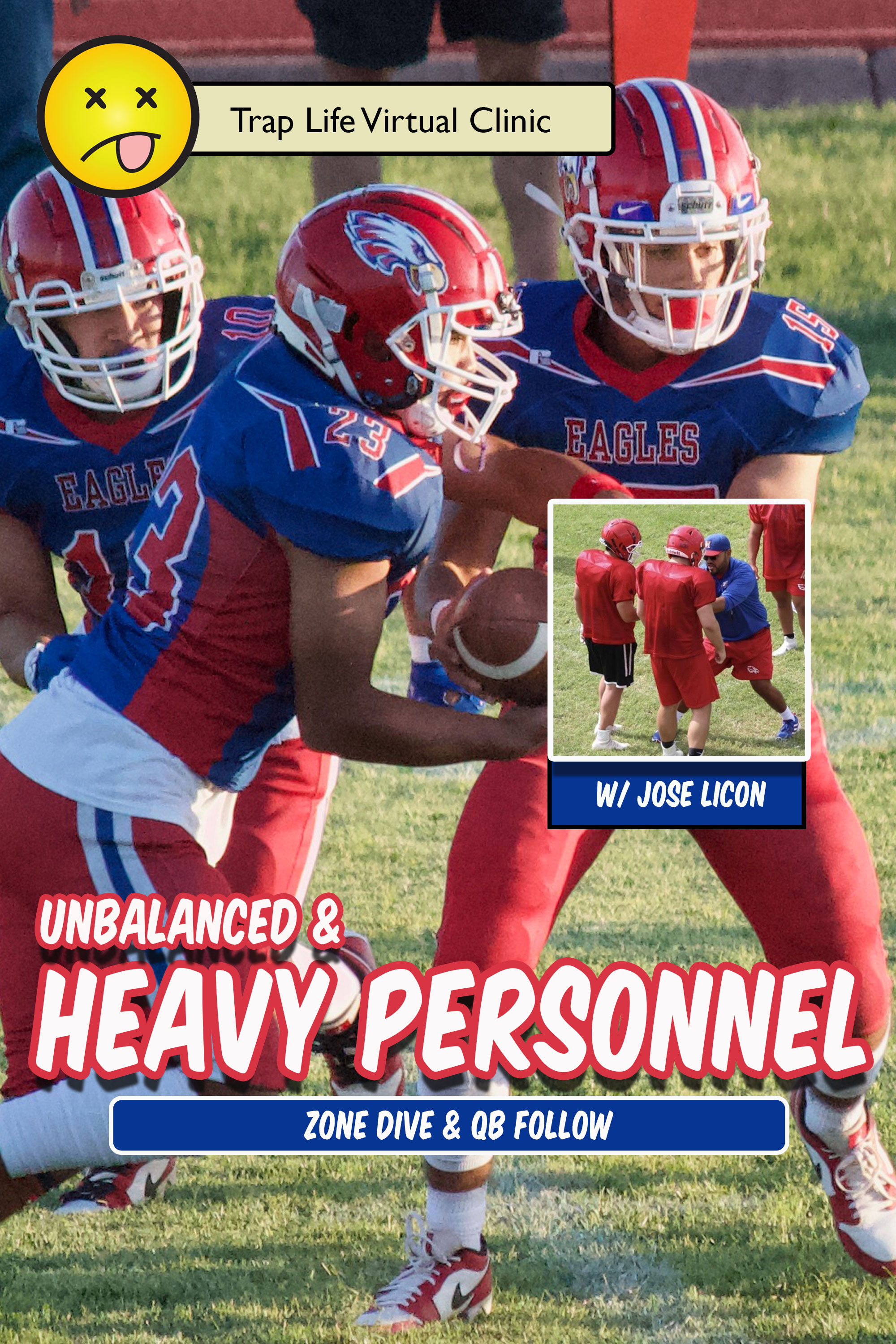 Unbalanced Formations & Heavy Personnel - Zone Dive/Q Follow