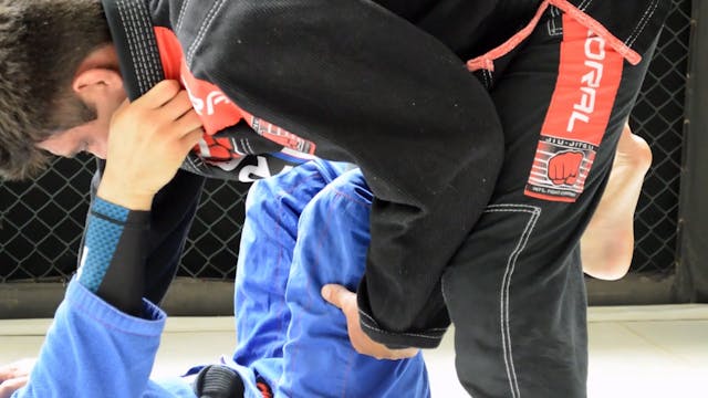 Step Over Defense to X Guard [BJJ-04-07-03]