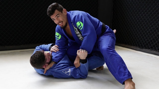 Knee Cut Controlling the Arm to Mount [BJJ-03-09-04]