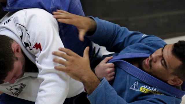 Flower Sweep to the Back [BJJ-04-01-10]