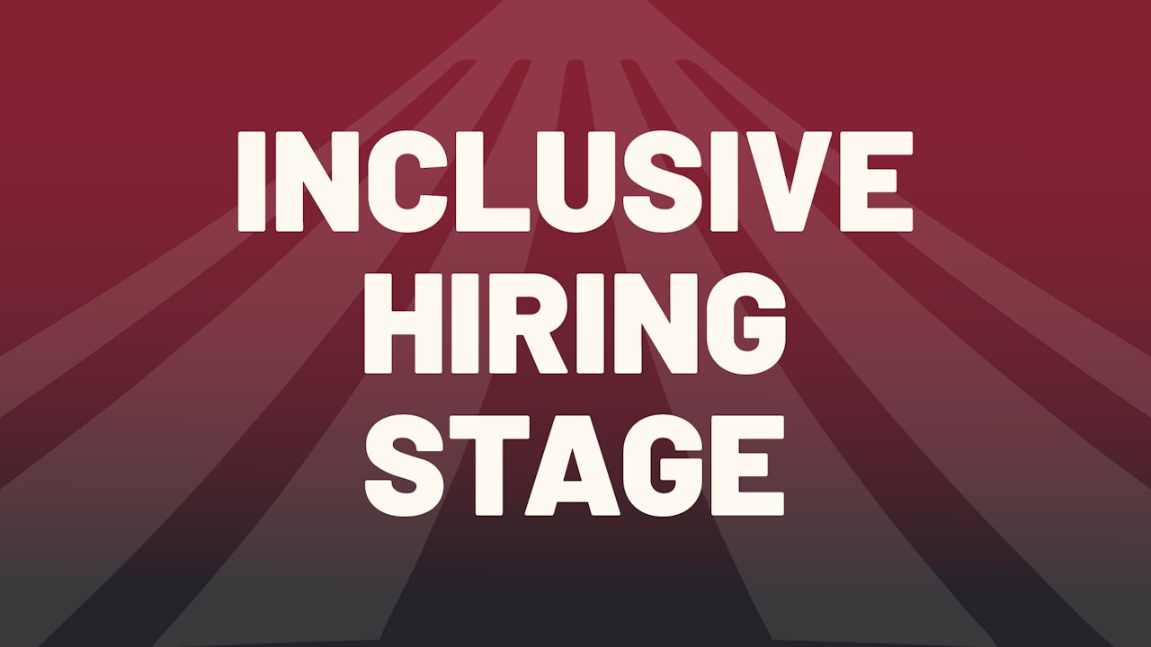 RecFest 2023 - Inclusive Hiring Stage