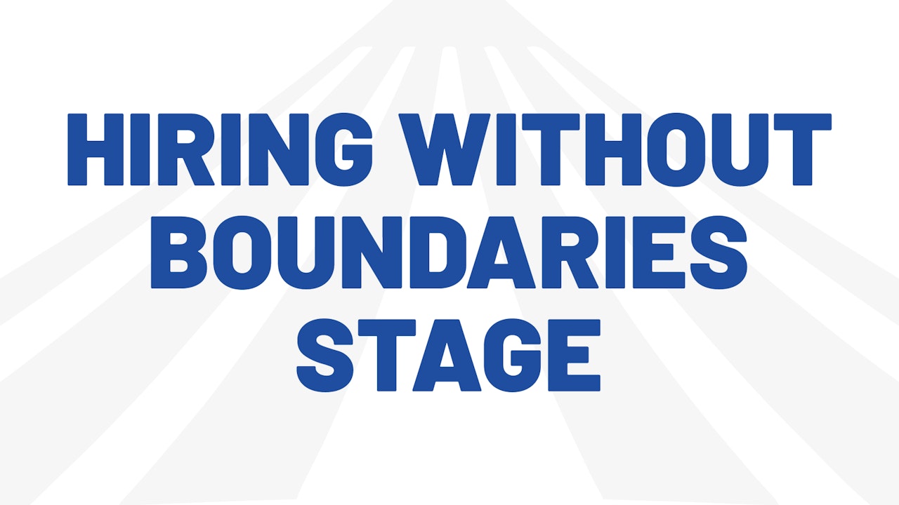 RecFest 2023 - Hiring Without Boundaries Stage