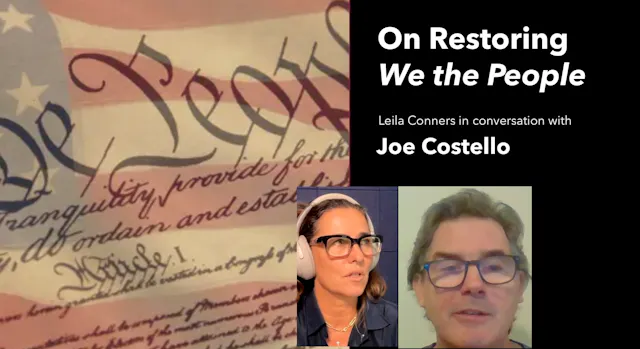 On Restoring We the People