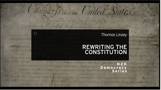 Rewriting the Constitution