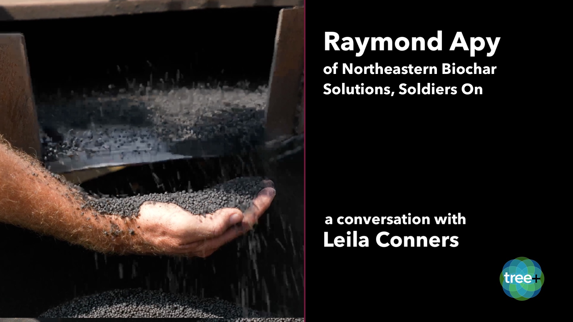 Raymond Apy of Northeastern Biochar Solutions Soldiers On