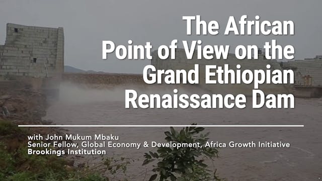 The African Point of View on the Grand Ethiopian Renaissance Dam (GERD)