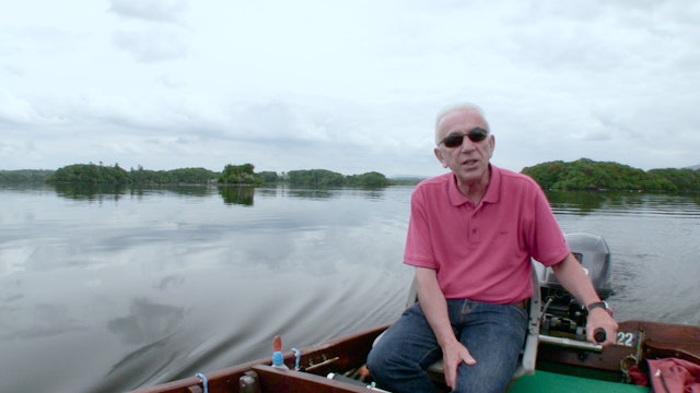 Innisfallen, Lough Léin, County Kerry with boatman Charlie Fleming
