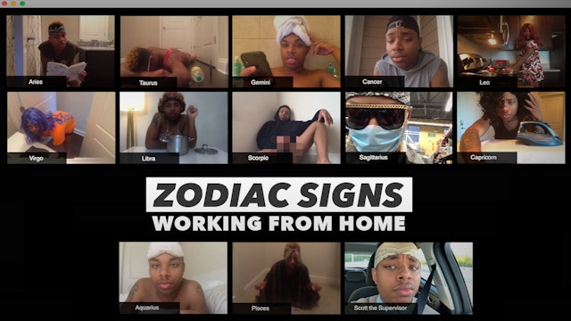 Zodiac Signs Working From Home