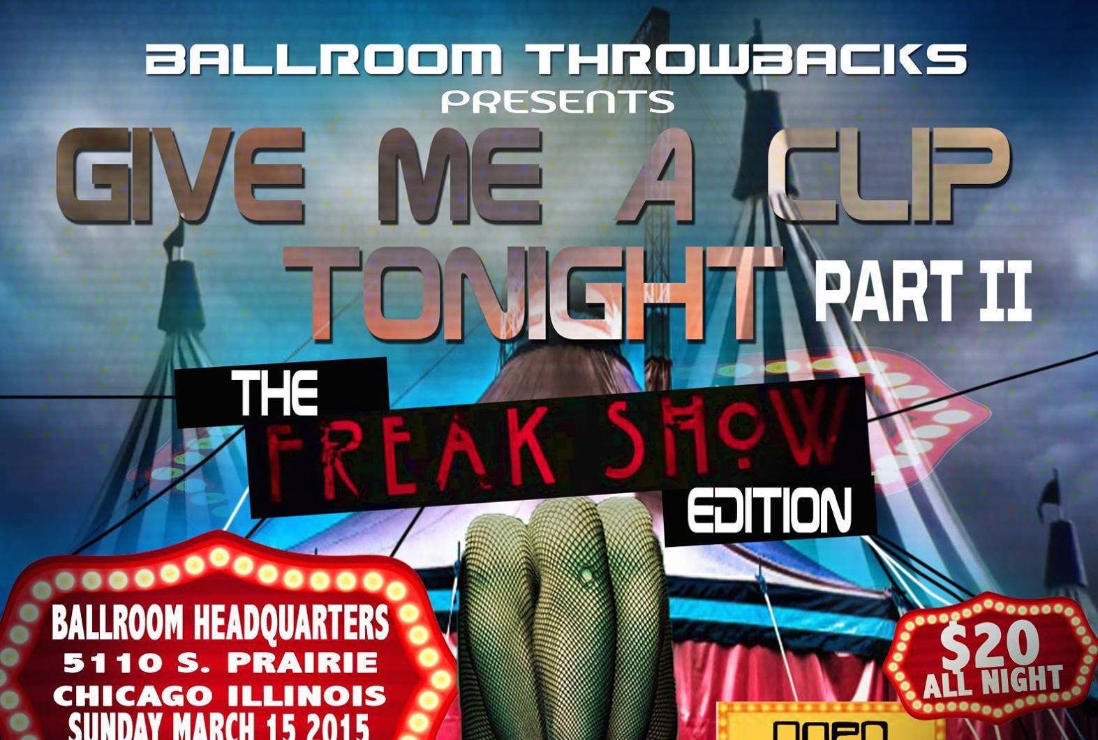 GIVE ME A CLIP TONIGHT 2015