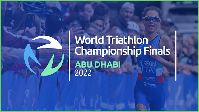 2022 World Triathlon Championship Finals Abu Dhabi - U23 Women
